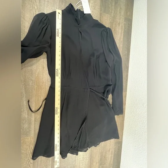 Reformation Otessa Black Mini Dress - Picture 14 of 14